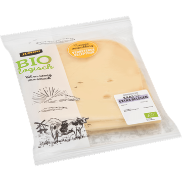 Jumbo Biologische Kaas Extra Belegen 50+ Plakken ca. 200 g