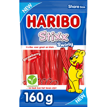 Haribo Stixx Swirly 160 g