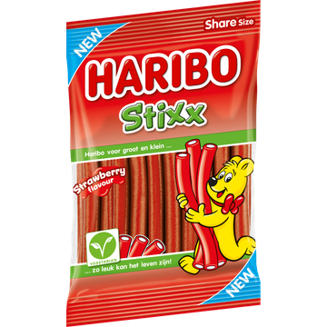 Haribo Stixx Strawberry 160 g