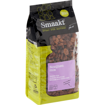 Smaakt Bio Rozijnen Mix 600 g