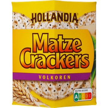 Hollandia Matze Crackers Volkoren 16 Stuks