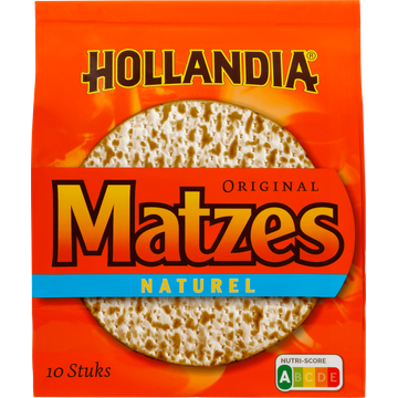 Hollandia Original Matzes Naturel 10 Stuks 200 g