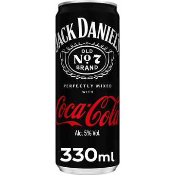 Jack Daniel's Perfectly Mixed with Coca-Cola 330 ml