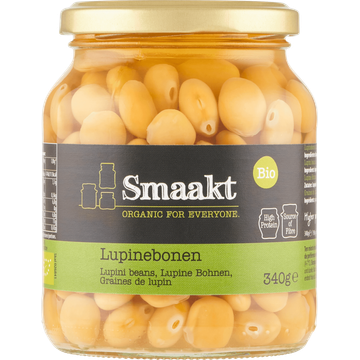 Smaakt Bio Lupinebonen 340 g