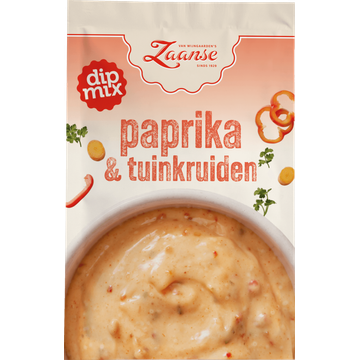 Zaanse Dipmix Paprika & Tuinkruiden 6g