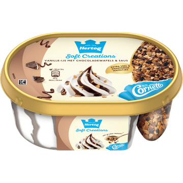 Hertog Softijs Chocoladesaus & Topping 750 ml