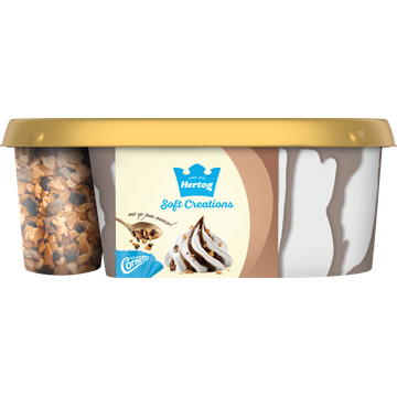 Hertog Softijs Chocoladesaus & Topping 750 ml