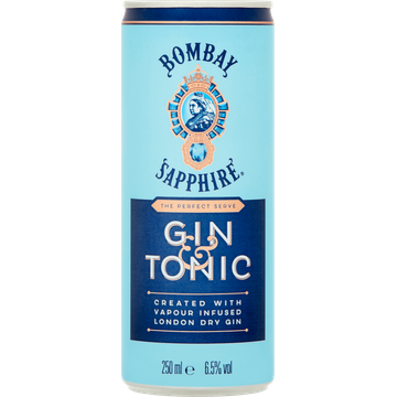 Bombay Sapphire Gin & Tonic 250ML
