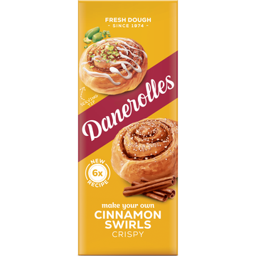 Danerolles Fresh Dough Cinnamon Swirls Crispy 6 Stuks 275 g