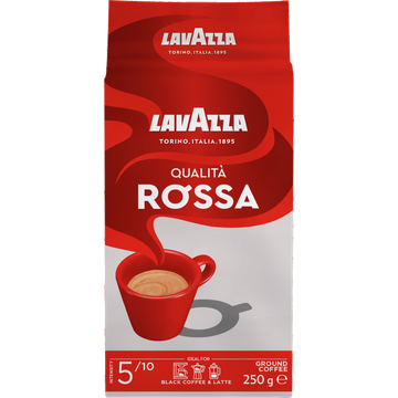 Lavazza Qualita Rossa gemalen / filterkoffie 250 g