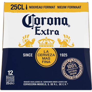 Corona Extra Bier Flessen 12x250ML