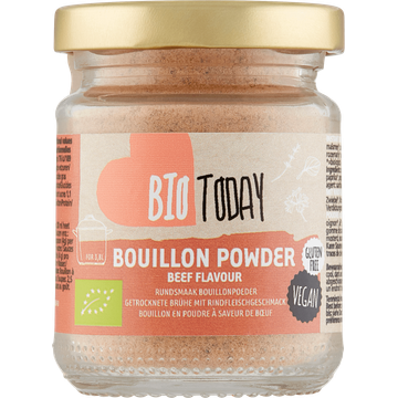 BioToday Rundsmaak Bouillonpoeder 75g Pot