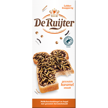 De Ruijter Hagelslag Gezouten Karamel 200 g