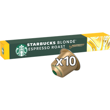 Starbucks® by Nespresso® Blonde Espresso Roast 10 Koffiecups