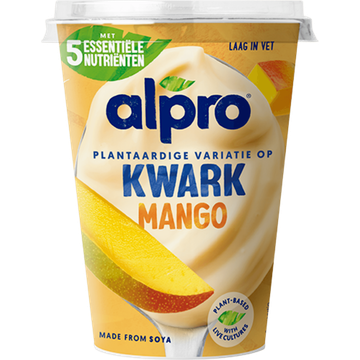 Alpro Plantaardige Variatie op Kwark Mango 400 g