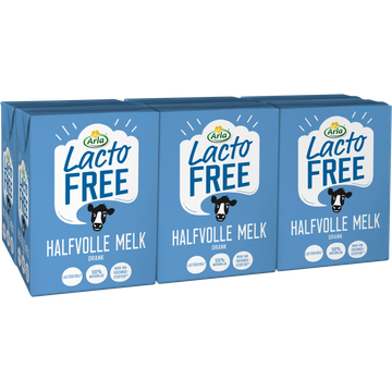 Arla Lactofree houdbare halfvolle melk lactosevrij 6x 200ml