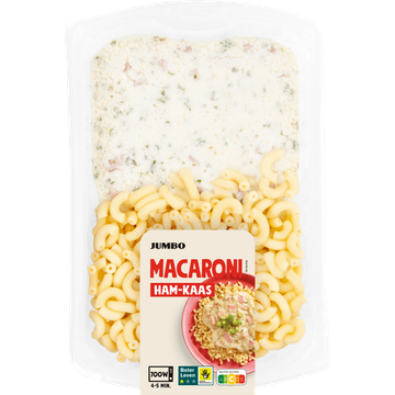 Jumbo Macaroni Ham-Kaas 450 g