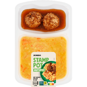 Jumbo Stamppot Hutspot met Gehaktballen 500 g