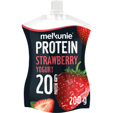 Melkunie Protein Aardbei Yoghurt 200 g