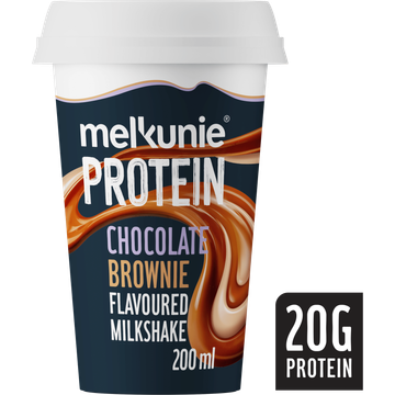 Melkunie PROTEIN Chocolade Browniesmaak Milkshake 200ml