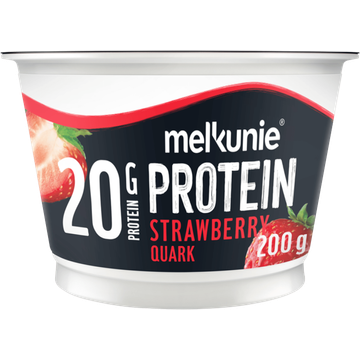 Melkunie Protein Aardbei kwark 200 g