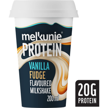 Melkunie PROTEIN Vanille Fudgesmaak Milkshake 200ml