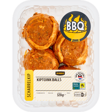 Jumbo Scharrelkip Kiptoink Balls 320 g