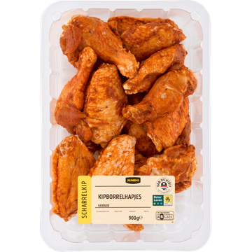 Jumbo Scharrelkip Kipborrelhapjes Gekruid 900 g