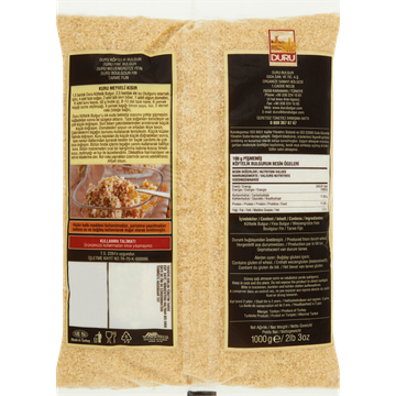 Duru Bulgur Tarwe Fijn 1000 g