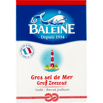 La Baleine Grof Zeezout 1 kg