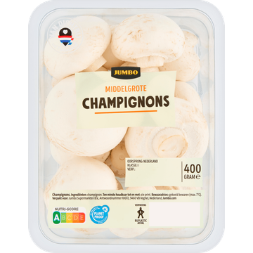 Jumbo Middelgrote Champignons 400 g