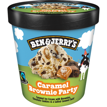 Ben & Jerry's Caramel Brownie Party 465ML