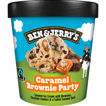 Ben & Jerry's Caramel Brownie Party 465ML