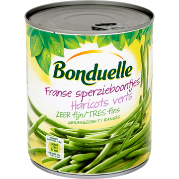 Bonduelle Franse Sperzieboontjes zeer fijn gerangschikt 800g
