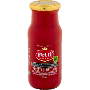 Petti Bio Gezeefde Datterini Tomaten 350 g