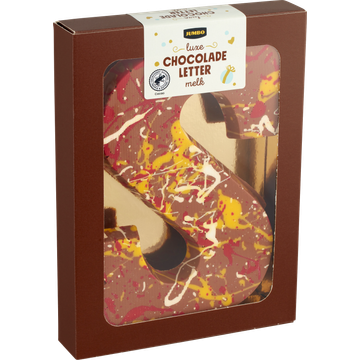 14 x Jumbo Luxe Chocoladeletter Melk S 200 g