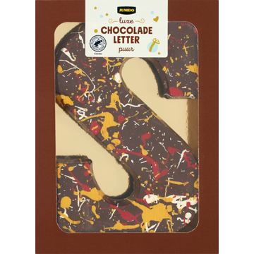 Jumbo Luxe Chocoladeletter Puur 200 g
