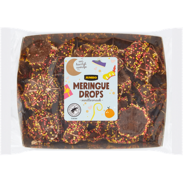 Jumbo Meringue Drops Chocolade Vanille 100 g