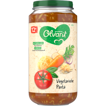 Olvarit Vegetarische pasta 12+ Maanden 250 g