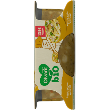 Olvarit Bio Doperwtjes Venkel Quinoa 12+ Maanden 230 g