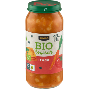 Jumbo Biologisch Lasagne 12+ Maanden 250 g