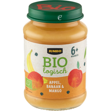 Jumbo Biologisch Appel, Banaan & Mango 6+ Maanden 190 g