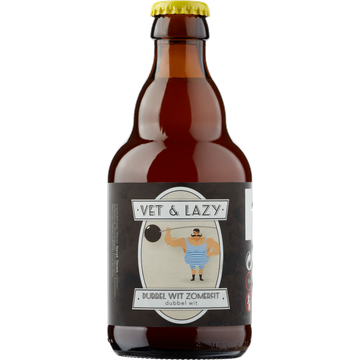 Vet & Lazy - Dubbel Wit Zomerfit - Fles - 330ML