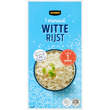 Jumbo Witte Rijst 1 Minuut 2 x 150 g