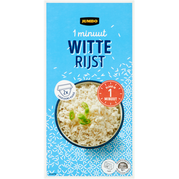 Jumbo Witte Rijst 1 Minuut 2 x 150 g