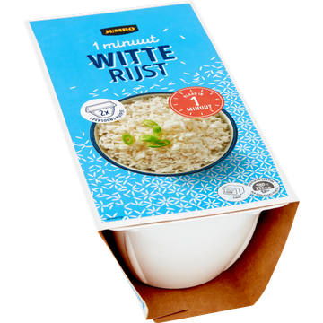 Jumbo Witte Rijst 1 Minuut 2 x 150 g