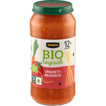Jumbo Biologisch Spaghetti Bolognese 12+ Maanden 250 g
