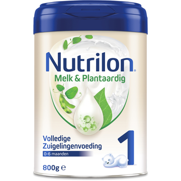 Nutrilon Melk & Plantaardig 1 Volledige Zuigelingenvoeding 0-6 Maanden 800 g