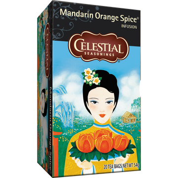 Celestial Seasonings Mandarin Orange Spice Infusion 20 Stuks 55 g