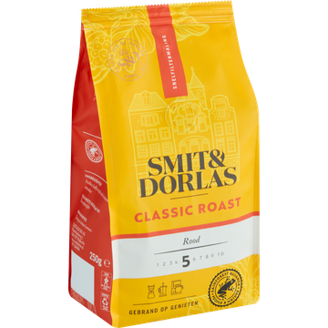 Smit & Dorlas Classic Roast Snelfiltermaling 250 g